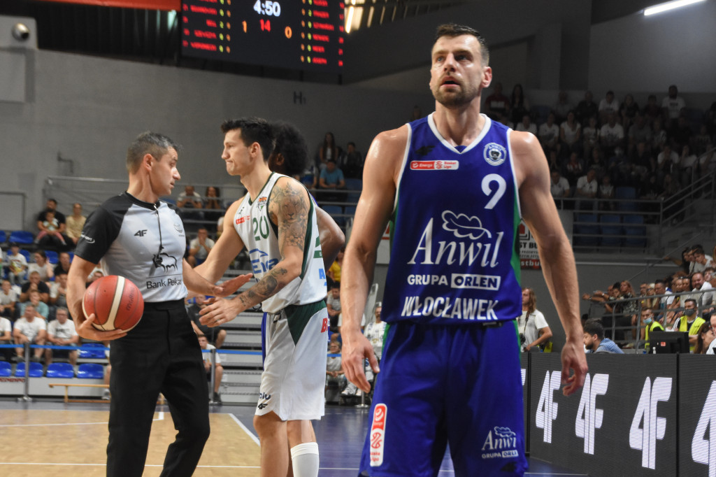 Mecz Anwil Włocławek - Zastal Zielona Góra