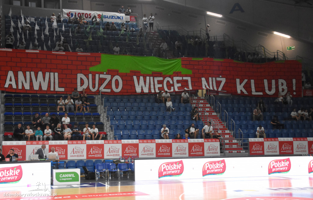 Kibice na meczu Anwilu Włocławek