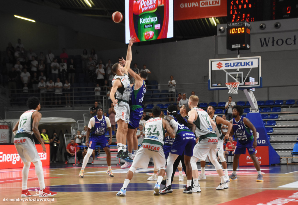 Mecz Anwil Włocławek - Zastal Zielona Góra