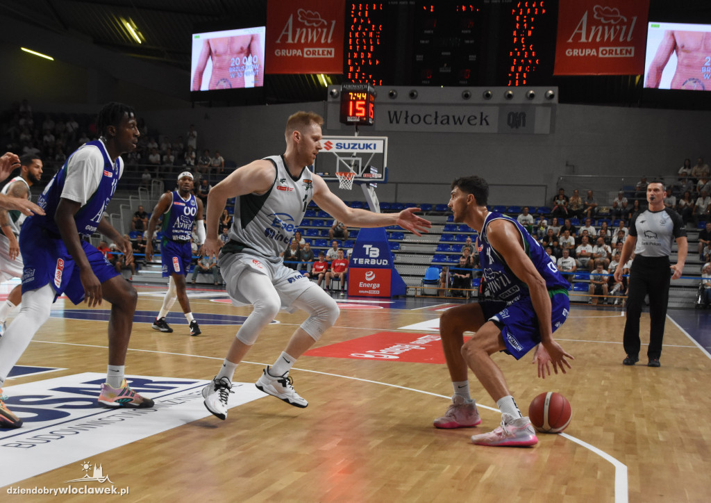 Mecz Anwil Włocławek - Zastal Zielona Góra