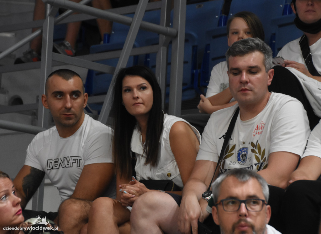 Kibice na meczu Anwilu Włocławek