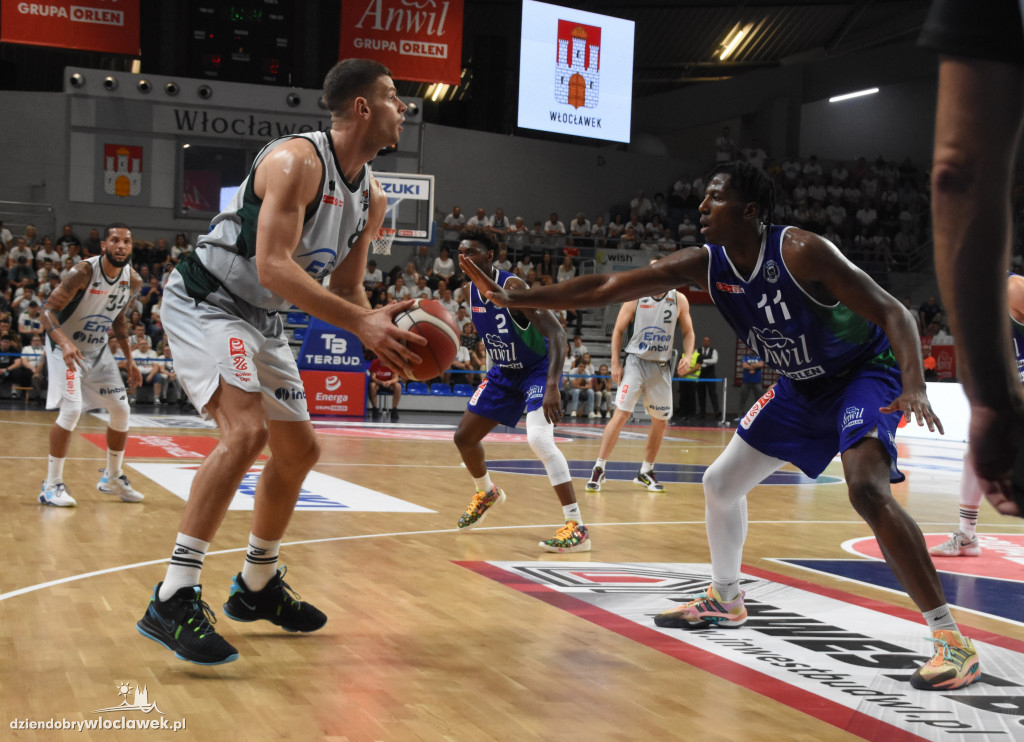 Mecz Anwil Włocławek - Zastal Zielona Góra