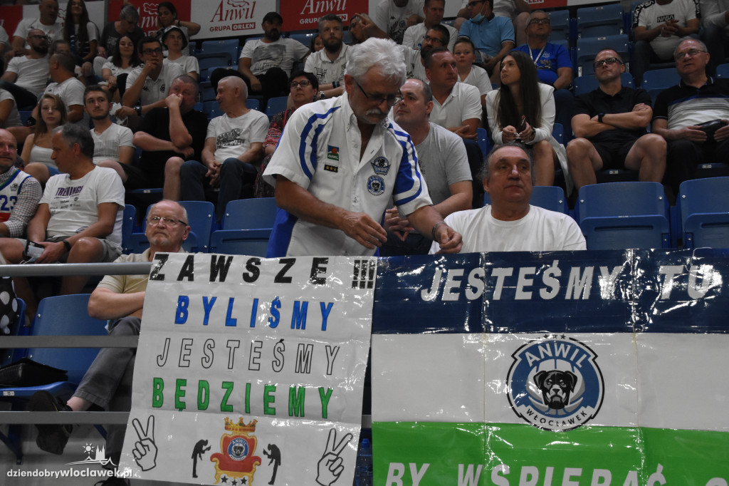 Kibice na meczu Anwilu Włocławek