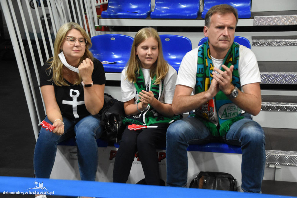 Kibice na meczu Anwilu Włocławek