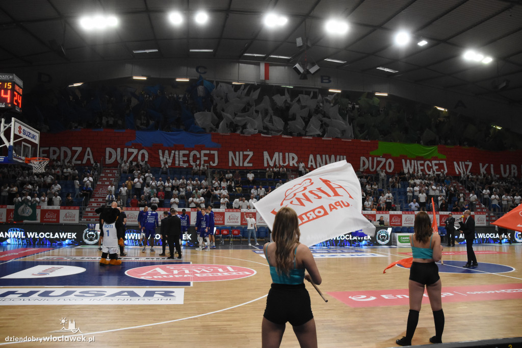 Kibice na meczu Anwilu Włocławek