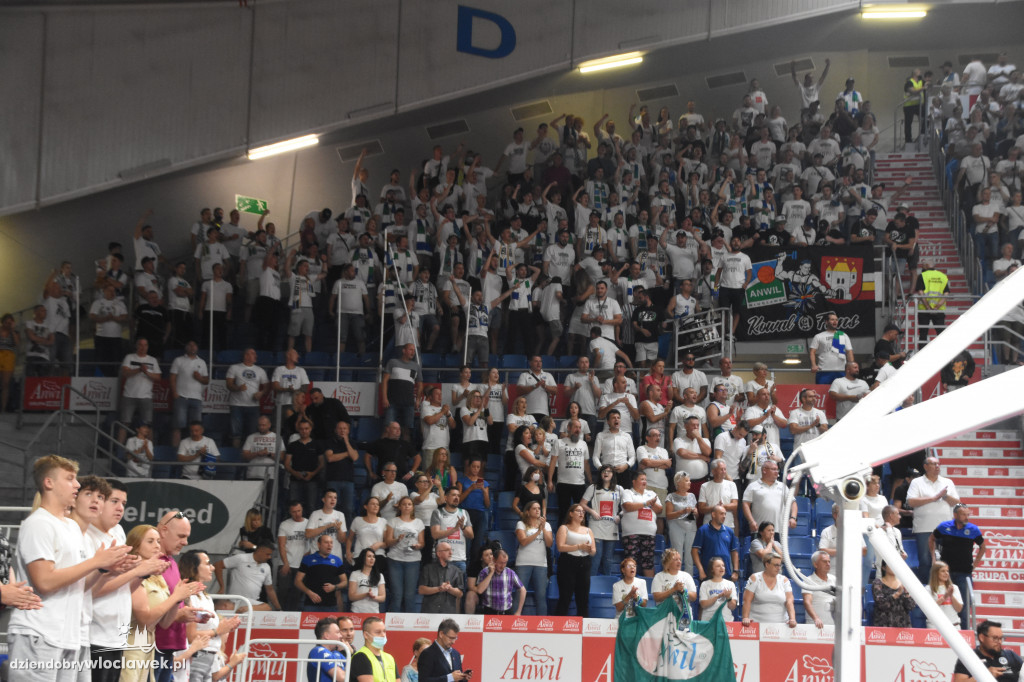 Kibice na meczu Anwilu Włocławek