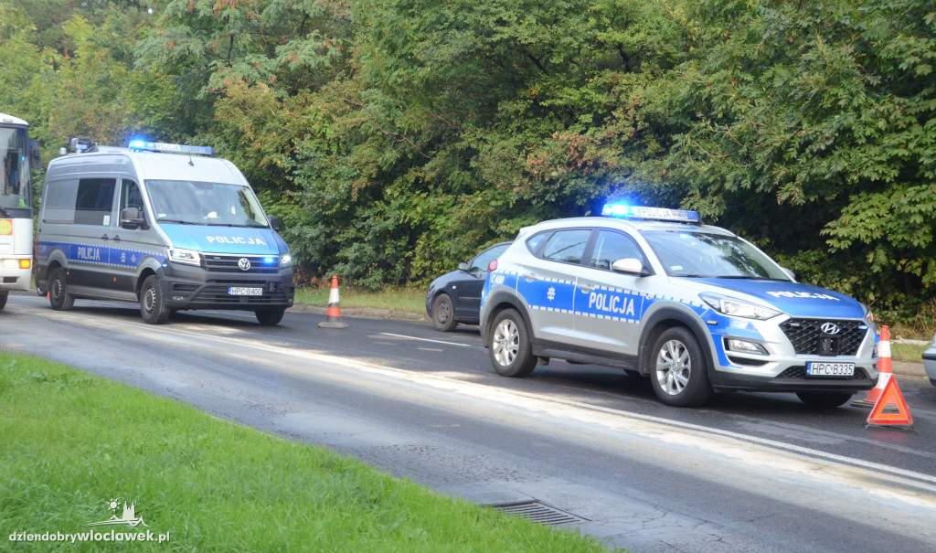 Kolizja na Lipnowskiej. Są utrudnienia w ruchu