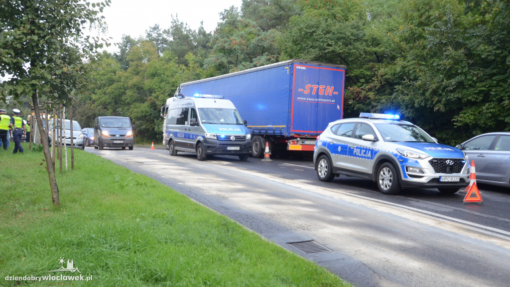 Kolizja na Lipnowskiej. Są utrudnienia w ruchu