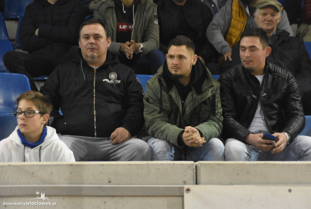 Kibice na meczu z Piastem Gliwice