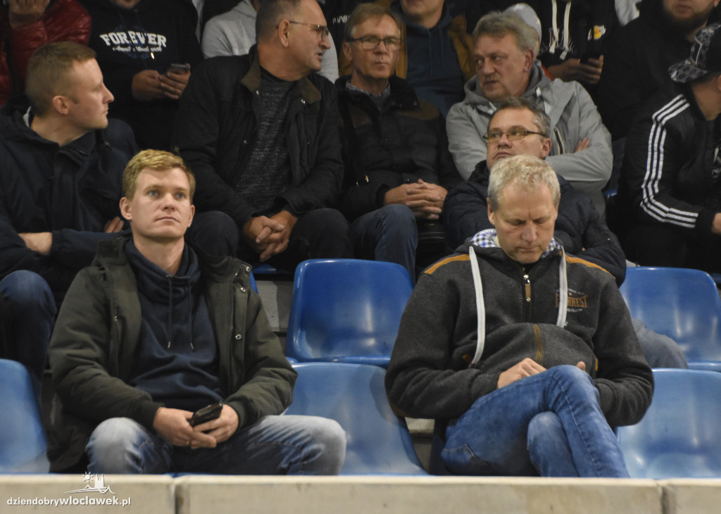 Kibice na meczu z Piastem Gliwice
