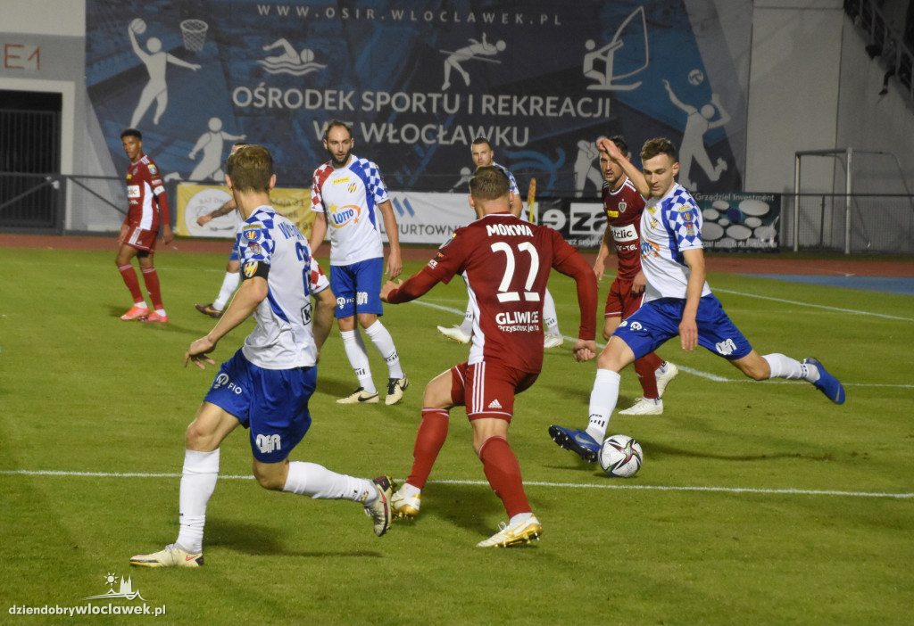 Mecz Włocłavia Włocławek - Piast Gliwice
