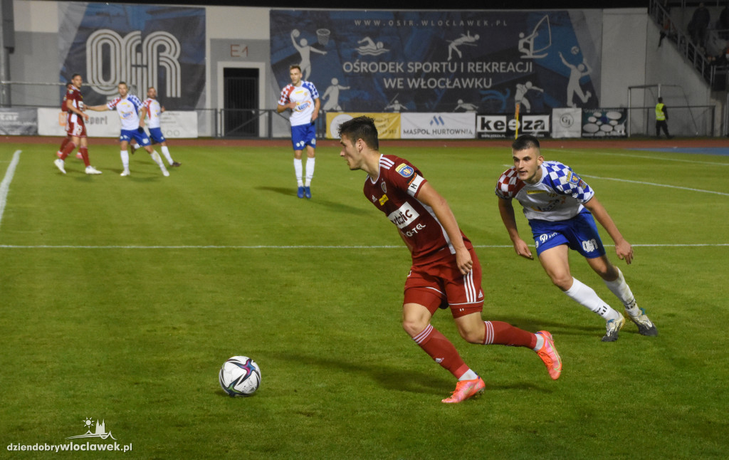 Mecz Włocłavia Włocławek - Piast Gliwice