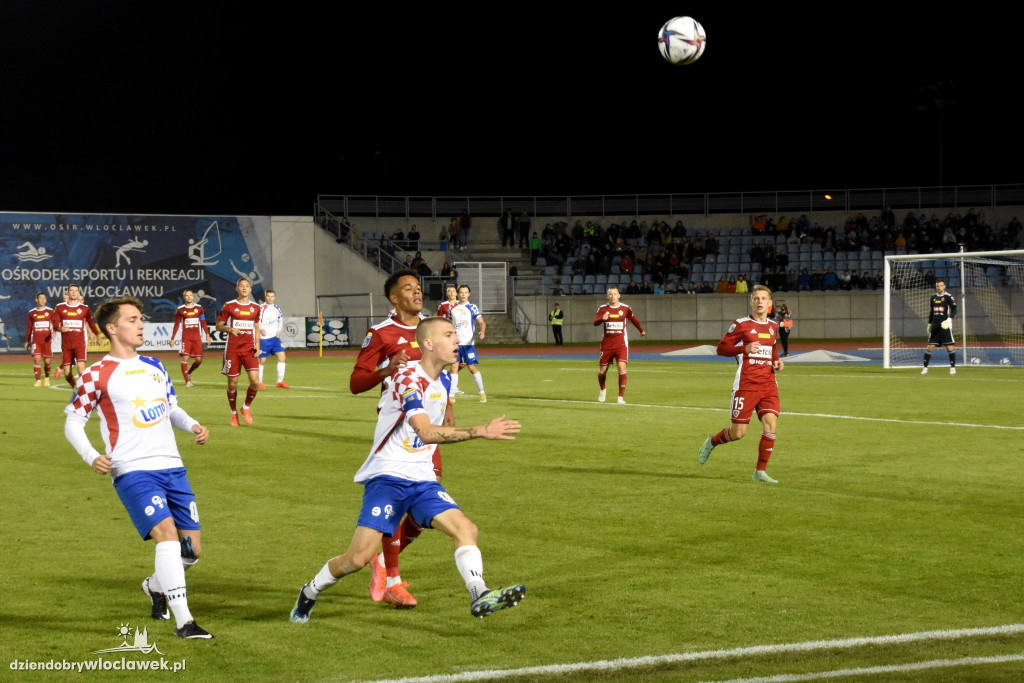 Mecz Włocłavia Włocławek - Piast Gliwice