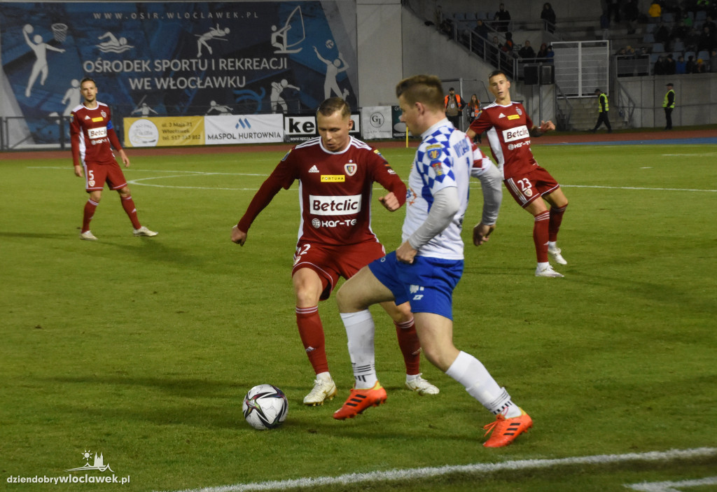 Mecz Włocłavia Włocławek - Piast Gliwice