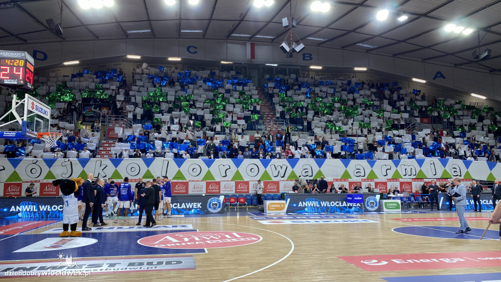 Kibice na meczu Anwil vs Astoria