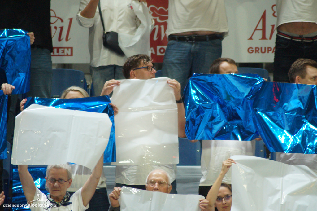 Kibice na meczu Anwil vs Astoria