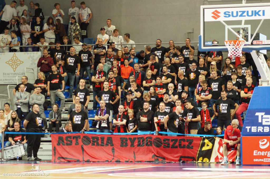 Kibice na meczu Anwil vs Astoria