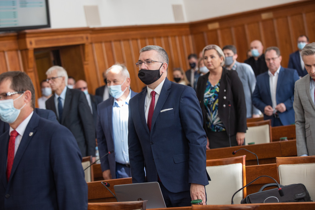 O szpitalu na Sejmiku Województwa