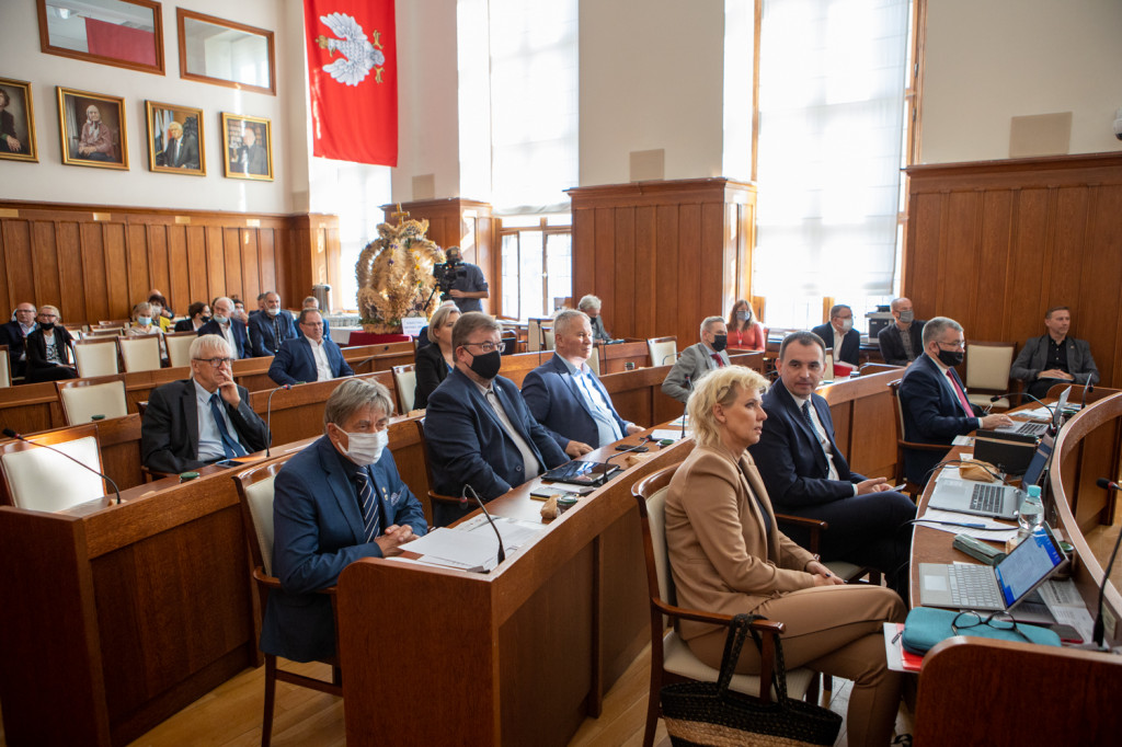 O szpitalu na Sejmiku Województwa