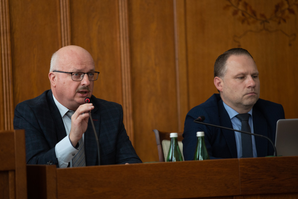 O szpitalu na Sejmiku Województwa