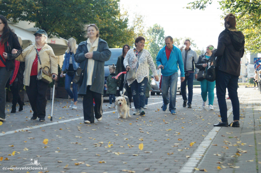 Przemarsz adopciaków przez Śródmieście