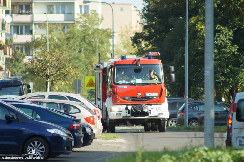 Strażacy interweniowali przy ul. Ostrowskiej