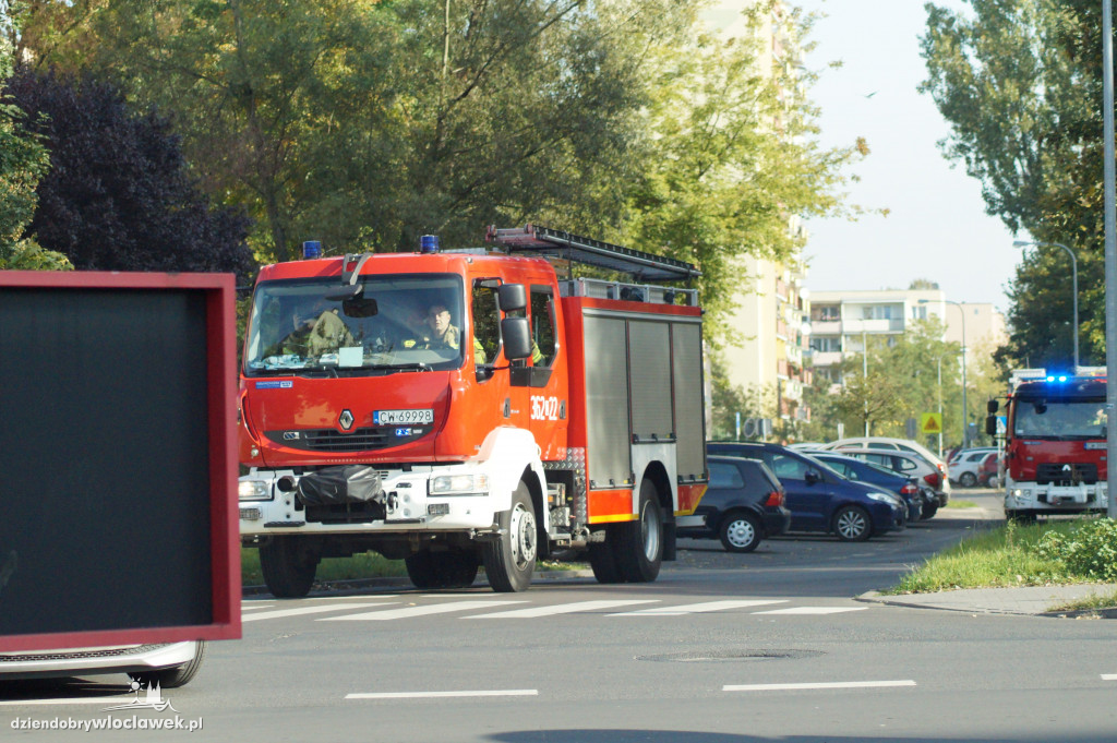 Strażacy interweniowali przy ul. Ostrowskiej