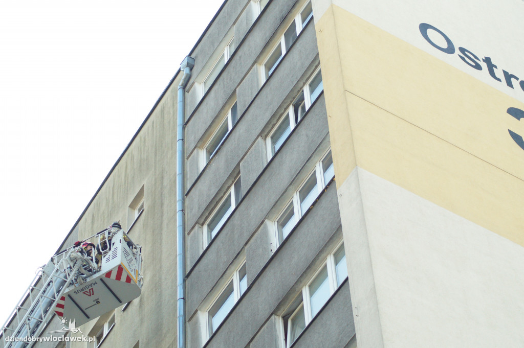 Strażacy interweniowali przy ul. Ostrowskiej