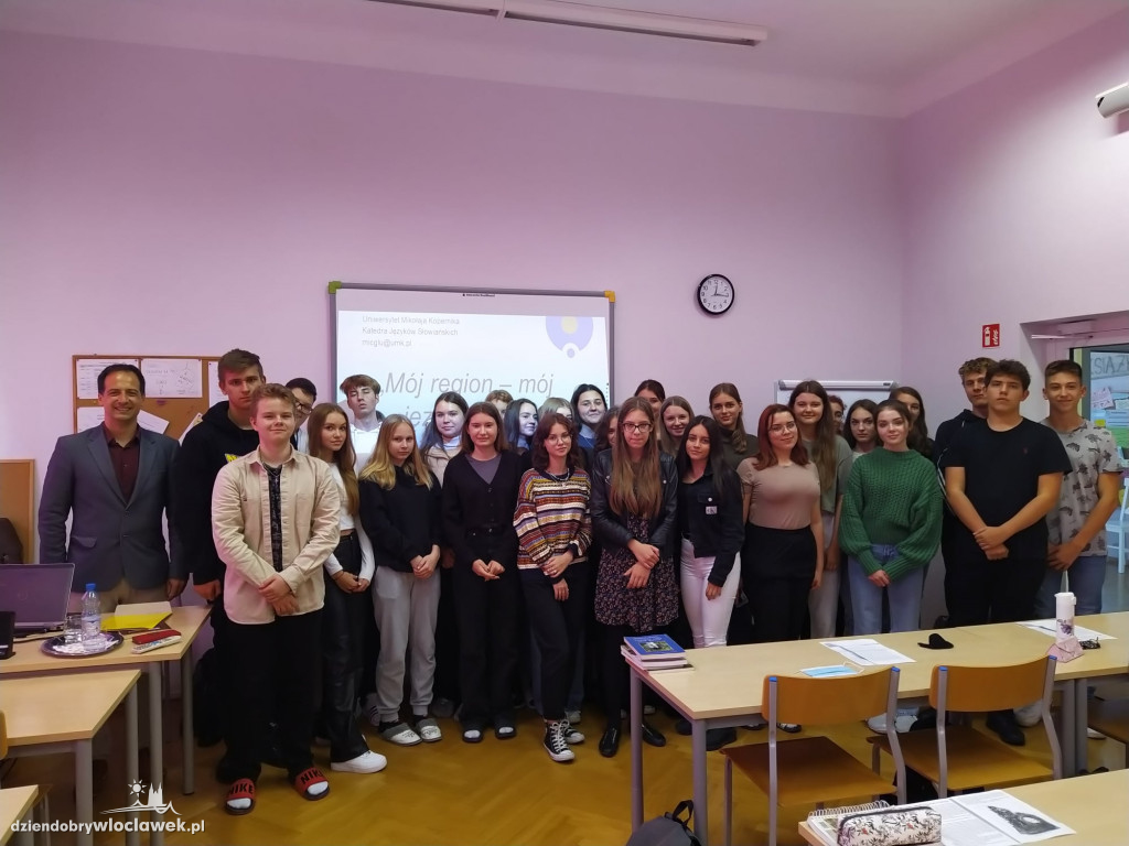 Zajęcia elemkowiczów z profesorem UMK