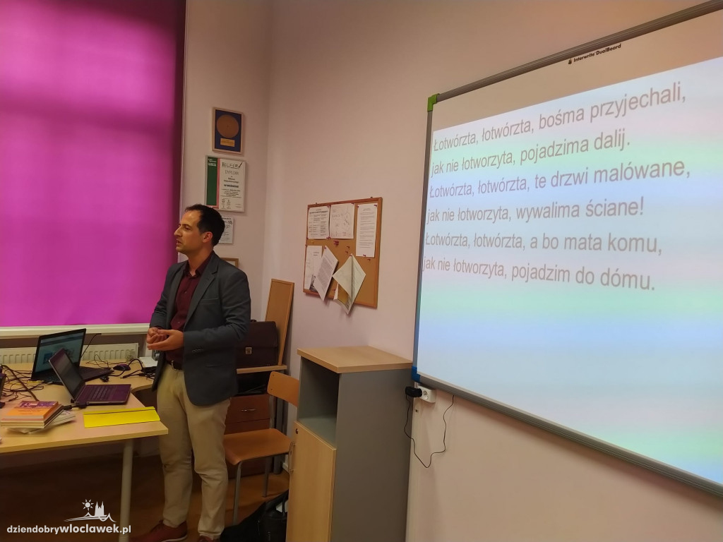 Zajęcia elemkowiczów z profesorem UMK