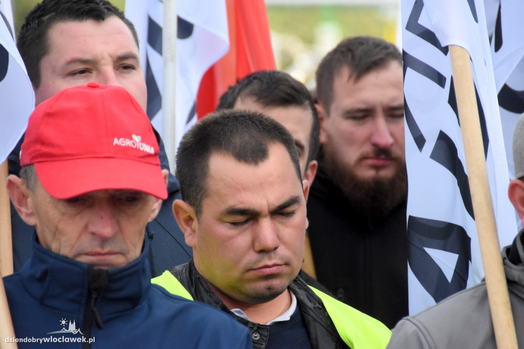 Protest rolników przed Anwilem