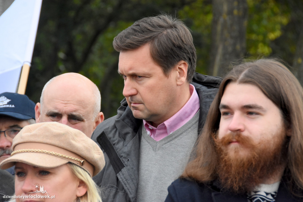 Protest rolników przed Anwilem