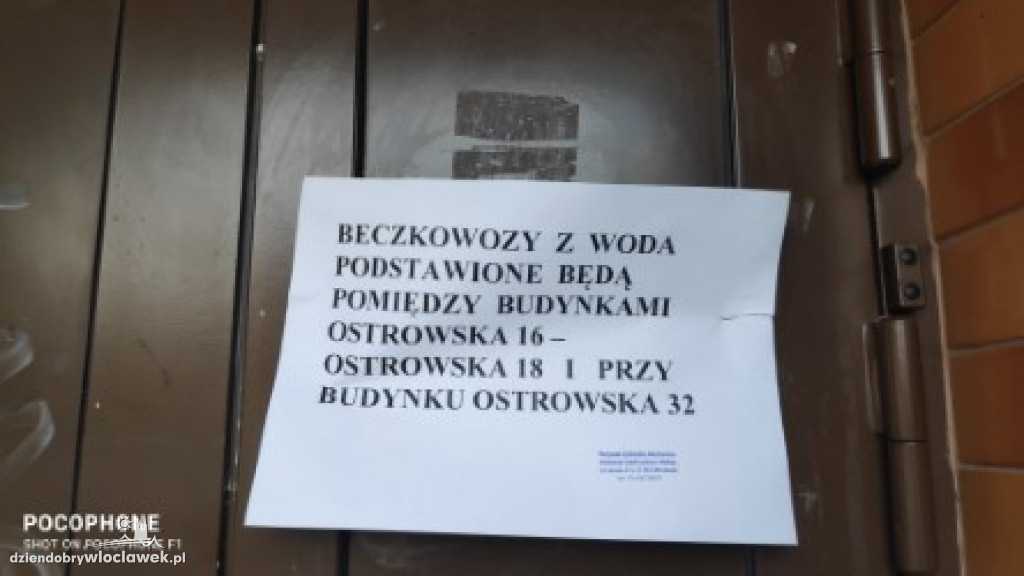 Trzy wieżowce od doby bez wody