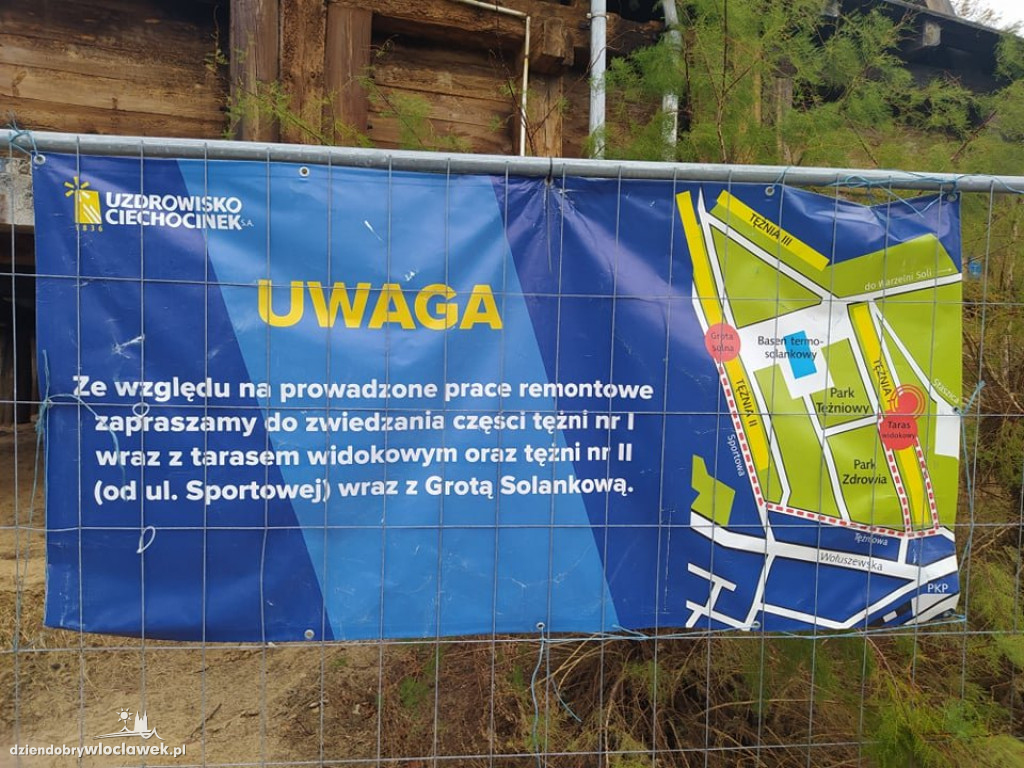 Modernizacja ciechocińskich tężni