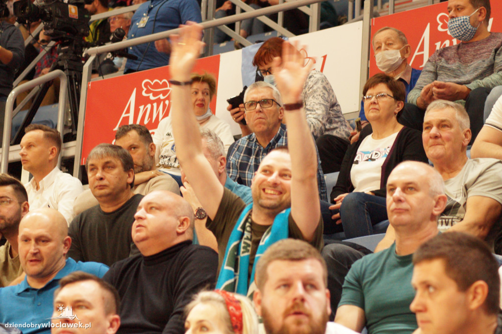 Kibice na meczu Anwil vs Trefl