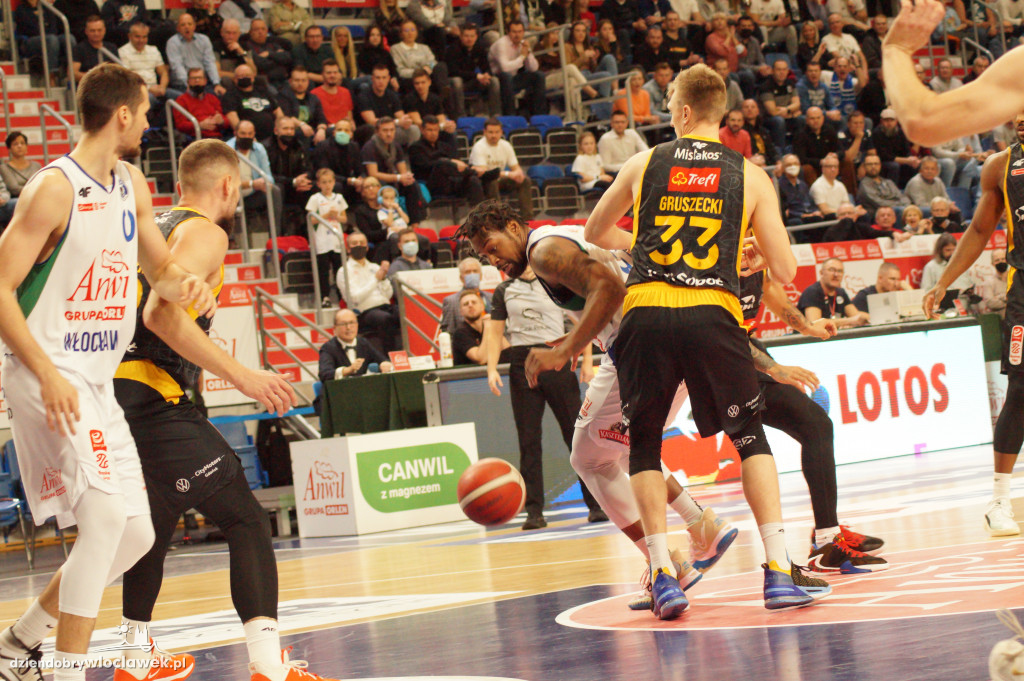 Mecz Anwil Włocławek vs Trefl Sopot