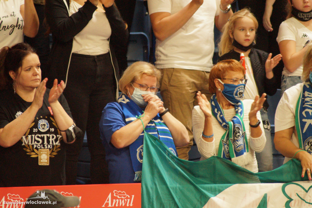 Kibice na meczu Anwil vs Trefl