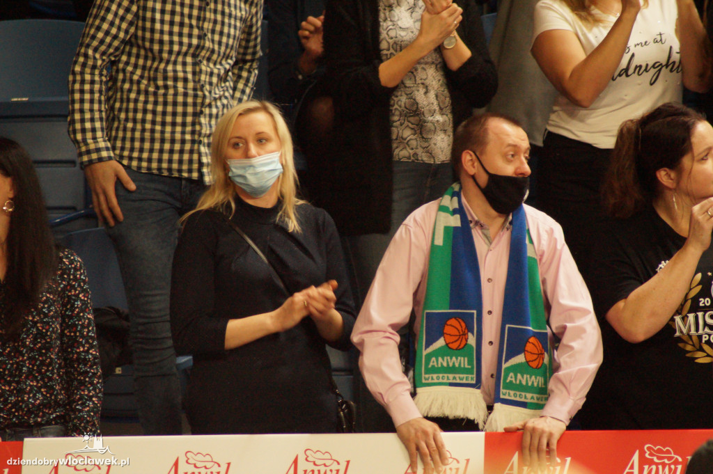 Kibice na meczu Anwil vs Trefl