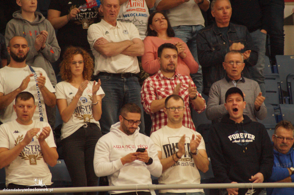 Kibice na meczu Anwil vs Trefl