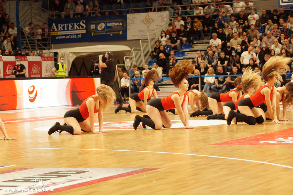 Cheerleaderki na meczy Anwil vs Trefl