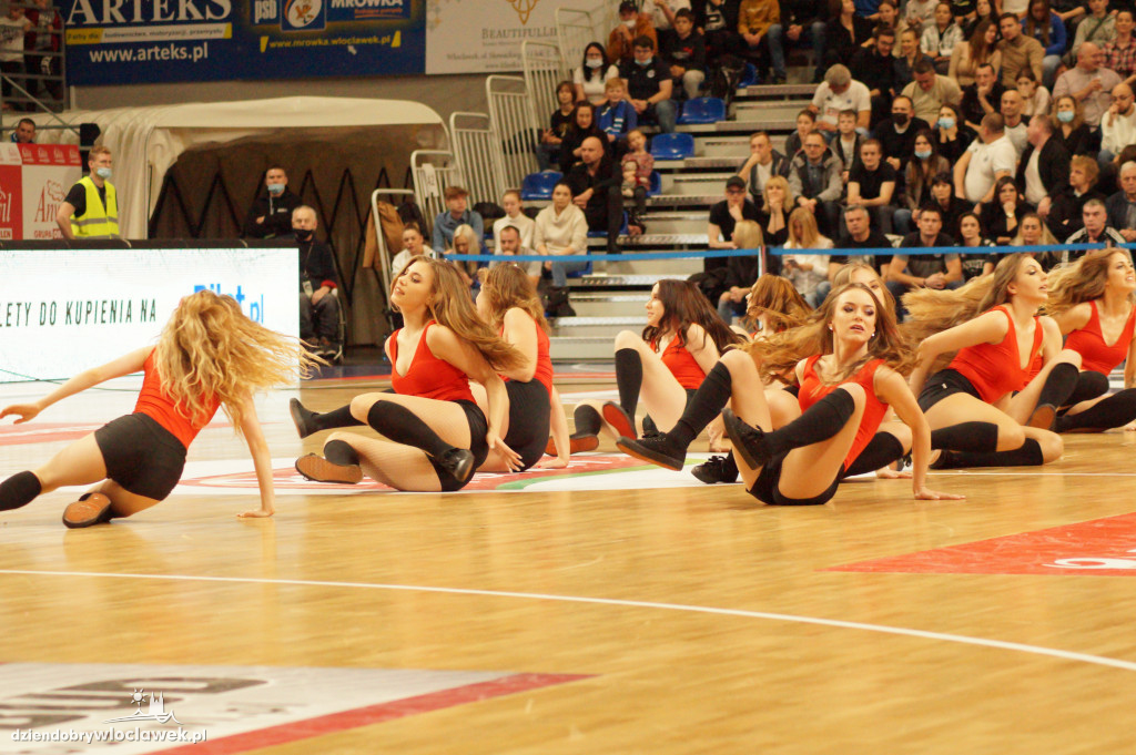 Cheerleaderki na meczy Anwil vs Trefl