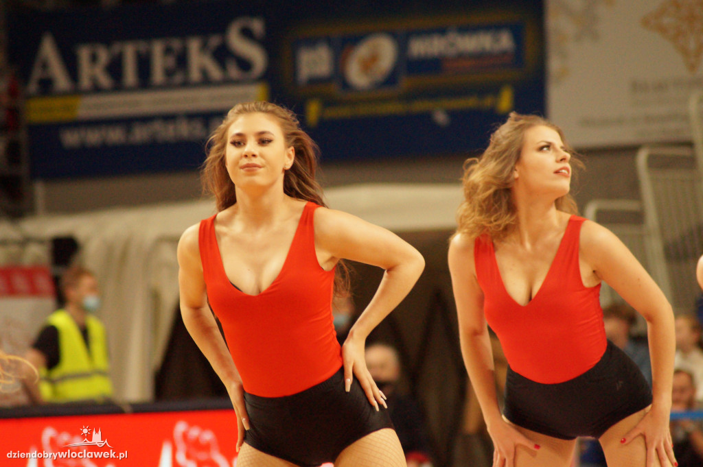 Cheerleaderki na meczy Anwil vs Trefl