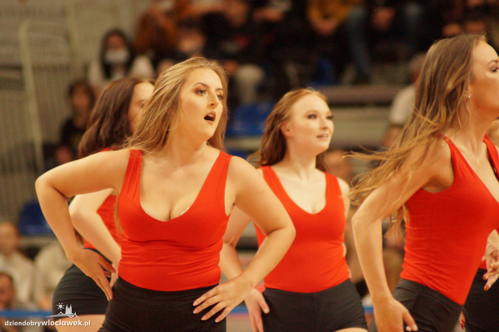 Cheerleaderki na meczy Anwil vs Trefl