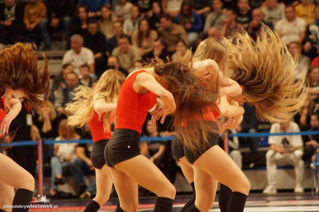 Cheerleaderki na meczy Anwil vs Trefl