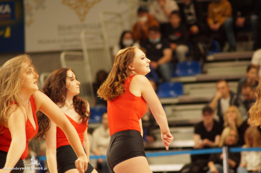 Cheerleaderki na meczy Anwil vs Trefl