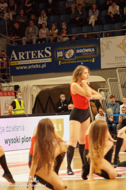 Cheerleaderki na meczy Anwil vs Trefl