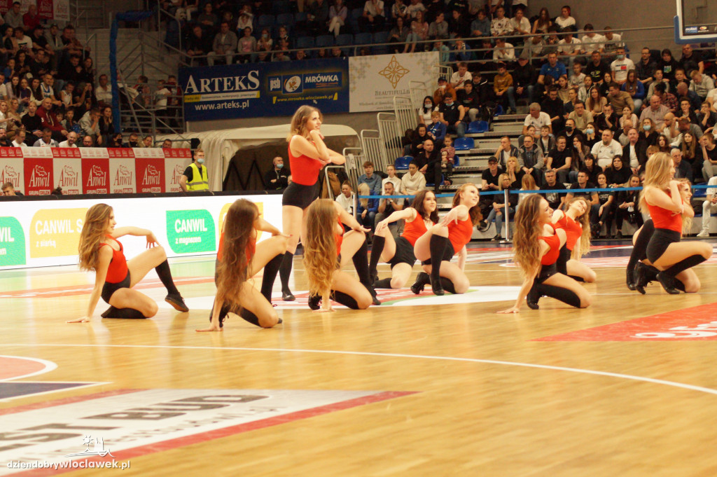 Cheerleaderki na meczy Anwil vs Trefl