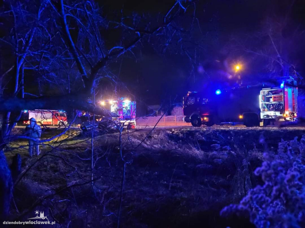 Straszny wypadek w gminie Włocławek