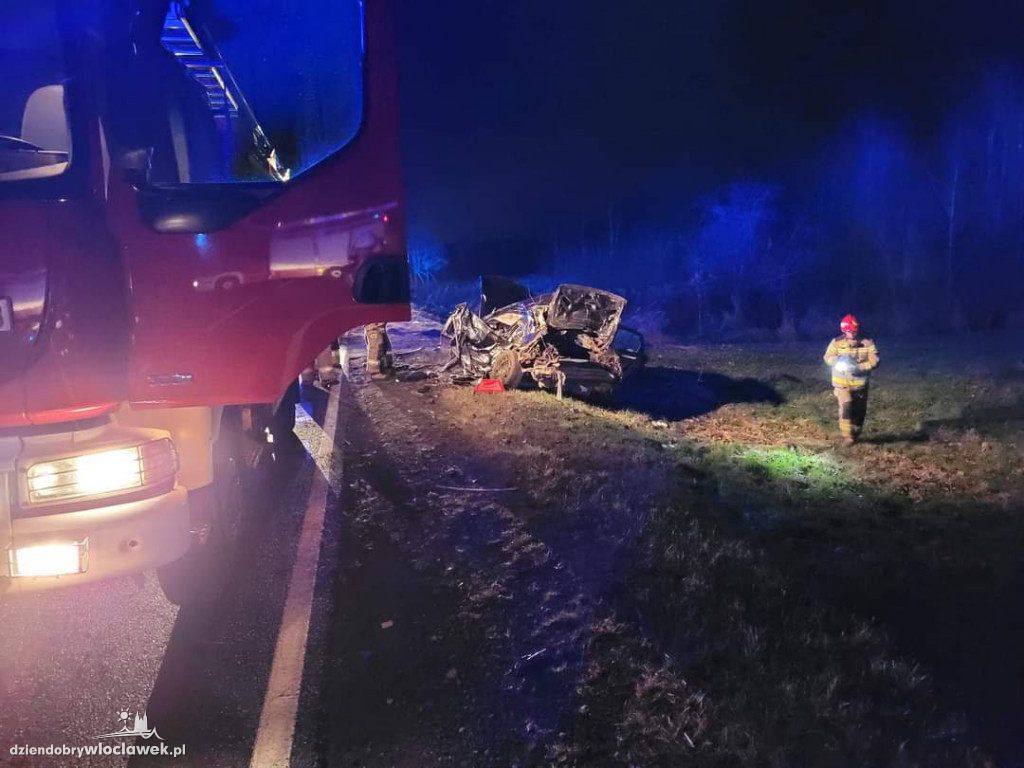 Straszny wypadek w gminie Włocławek
