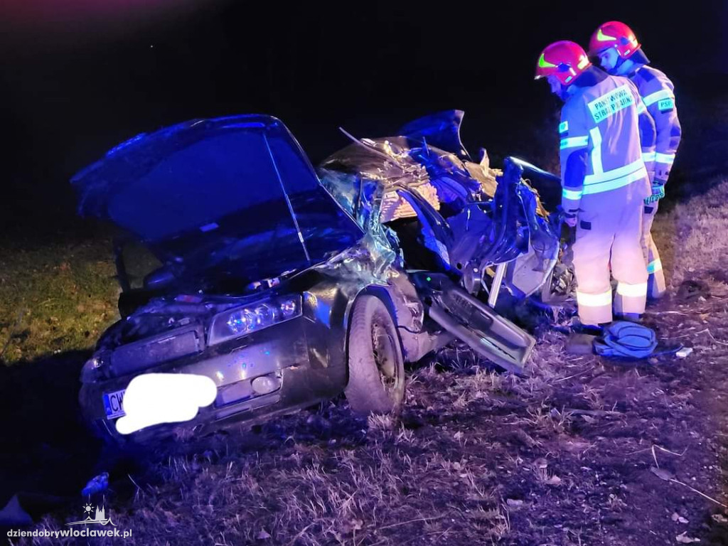 Straszny wypadek w gminie Włocławek